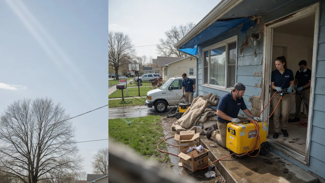 Basement Flood Cleanup in Geyser, MT near me